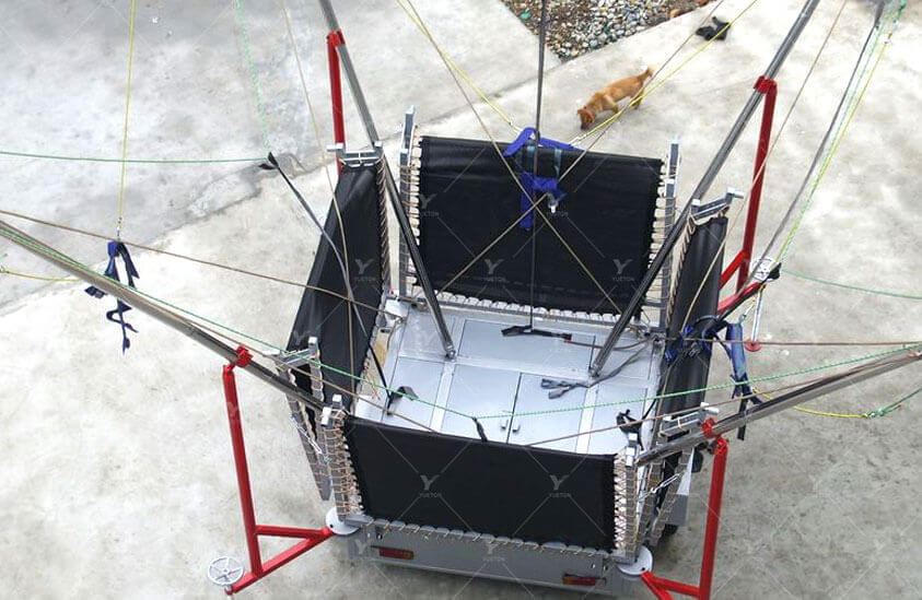 Батут с эластичными ремнями 5BT-06