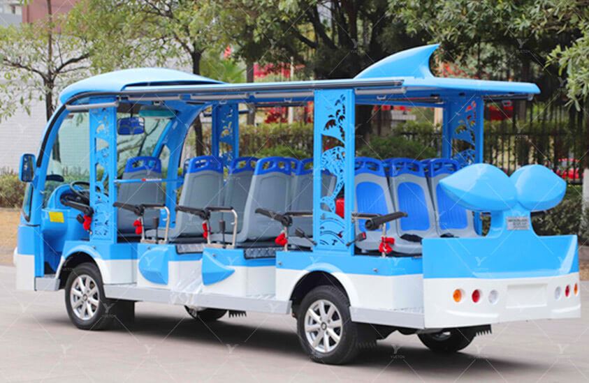 14P автобус для экскурсий в виде кита 5SCT-05