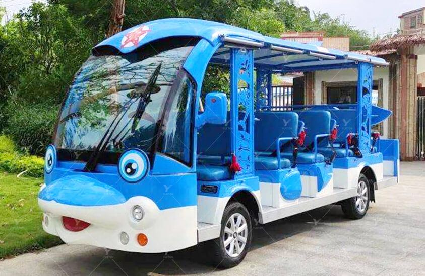 14P автобус для экскурсий в виде кита 5SCT-05