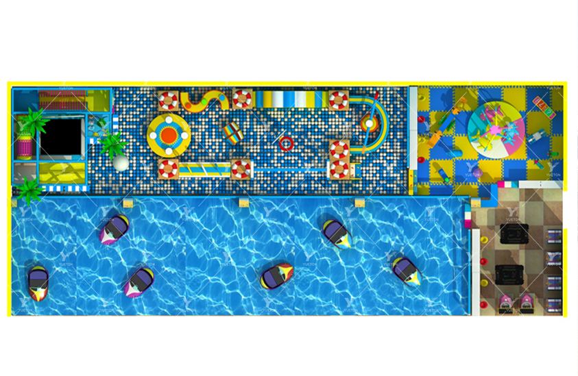 Крытый мягкий игровой комплекс 5IPG-17