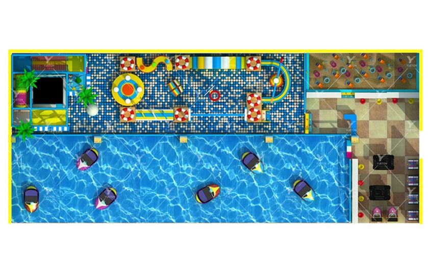 Крытый мягкий игровой комплекс 5IPG-17
