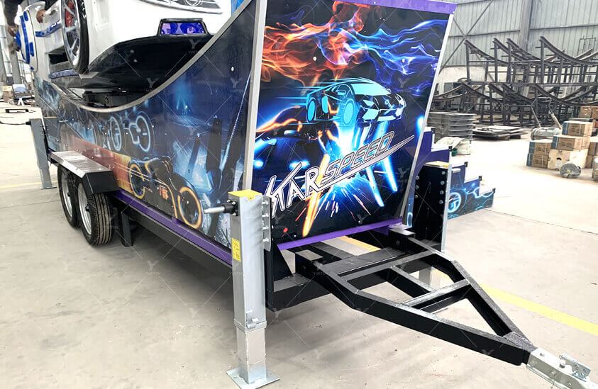 Портативный аттракцион «Летающие автомобили» 5PTR-06