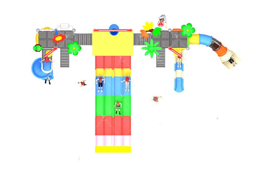 Водный парк-игровая площадка 5WPP-19